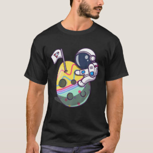 Camiseta Eggstra Terrestrial Funny Space Astronauta Easter