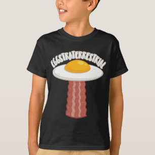 Camiseta Eggstraterrestririal con texto