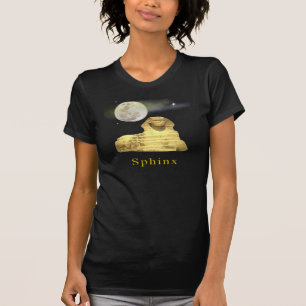 Camiseta egipcia de la esfinge