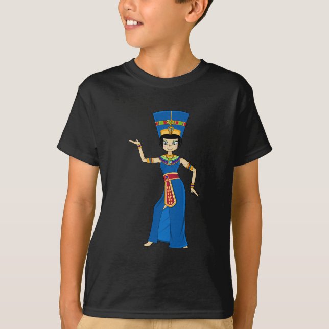Camiseta egipcia de la reina (Anverso)