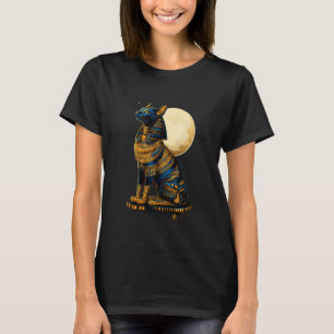 Camiseta Egipcia Egiptología Egipto Mitología Bastet Anc