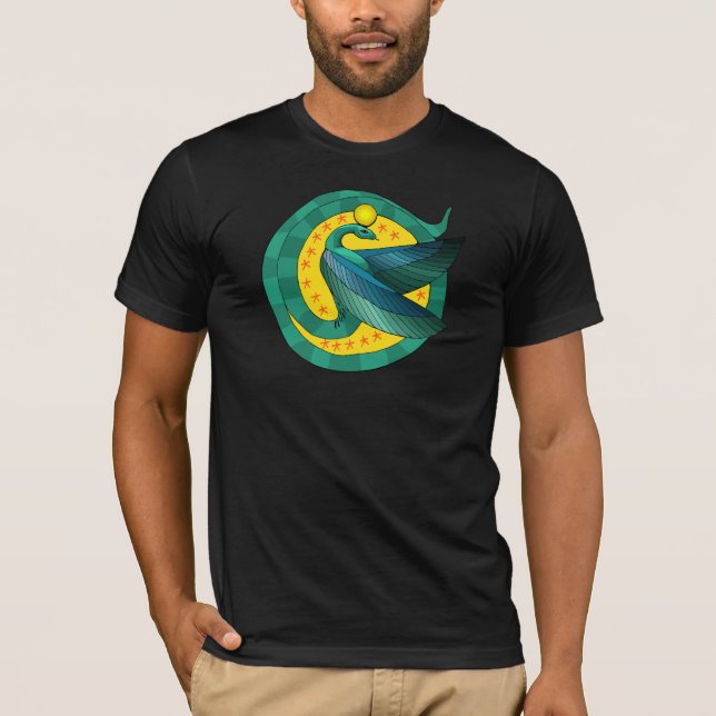 Camiseta egipcia serpenteada (Anverso)