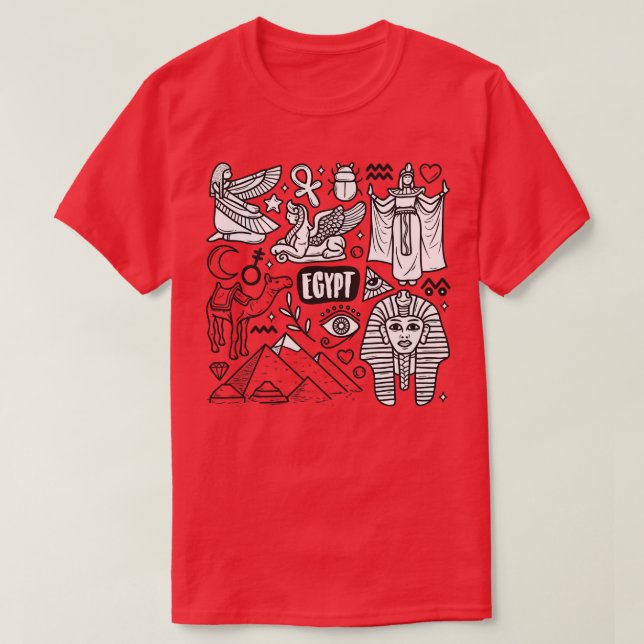 Camiseta Egipto (Diseño del anverso)