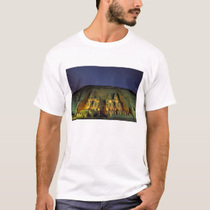 Camiseta Egipto, Abu Simbel, Figuras colosales de Ramsés
