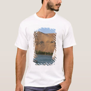 Camiseta Egipto, Asuán, río Nilo, veleros Felucca,