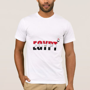 Camiseta Egipto bandera del fútbol del fútbol del Brasil