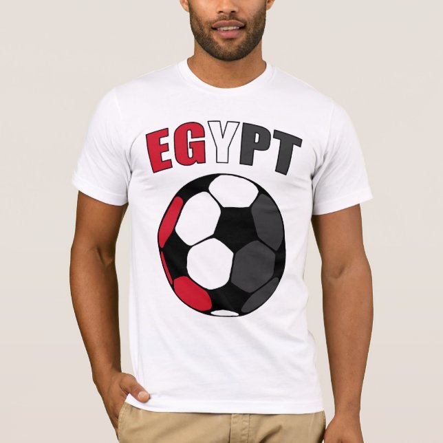 Camiseta Egipto Footy (luz) (Anverso)