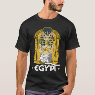 Camiseta Egipto Gato egipcio Sfinx Faraón 1