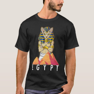 Camiseta Egipto: Gato egipcio Sphynx Pharaoh