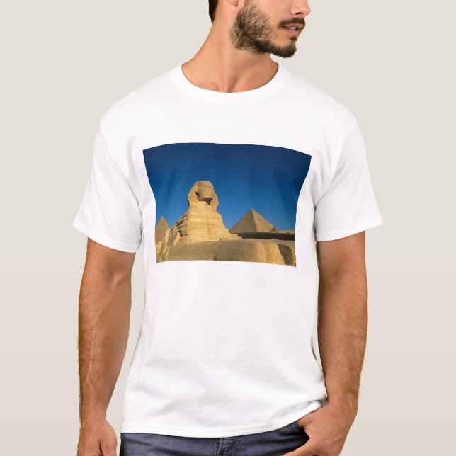 Camiseta Egipto, Giza, La Esfinge, Antiguo Reino, Unesco (Anverso)