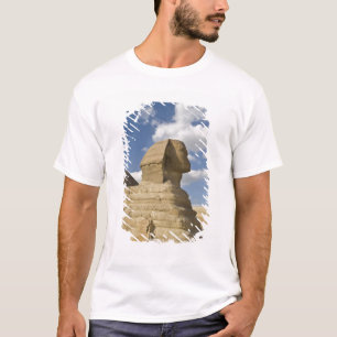 Camiseta Egipto, Giza. La gran Esfinge se eleva sobre la
