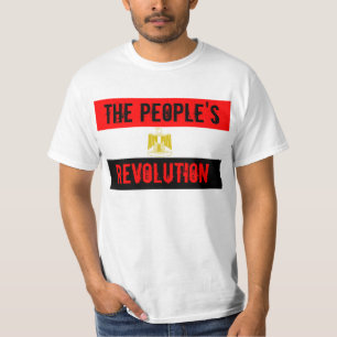 CAMISETA EGIPTO LA REVOLUCIÓN DE LA GENTE