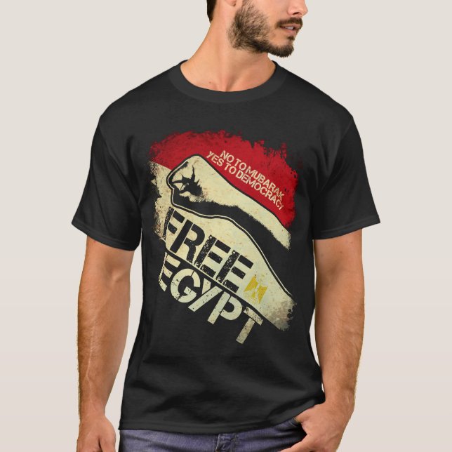 Camiseta ¡Egipto libre! (Anverso)