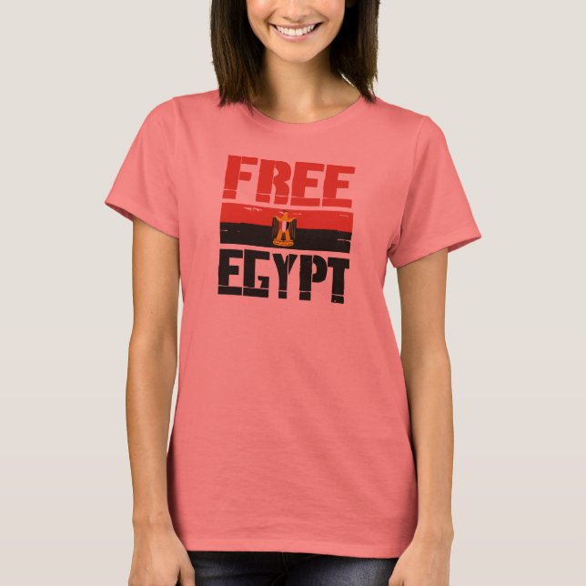 CAMISETA EGIPTO LIBRE (Anverso)