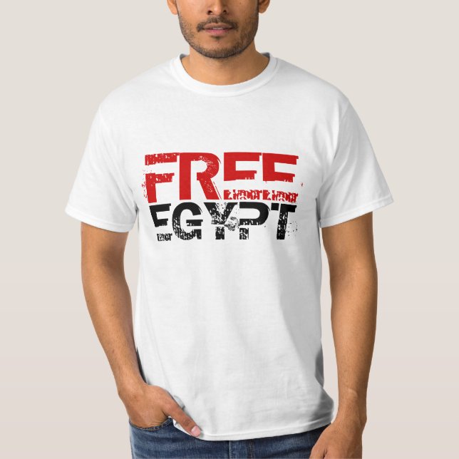 CAMISETA EGIPTO LIBRE (Anverso)