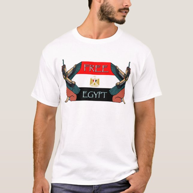 Camiseta Egipto libre (Anverso)