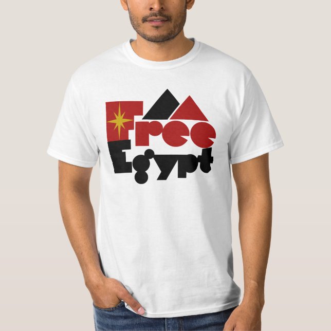 Camiseta Egipto libre (Anverso)