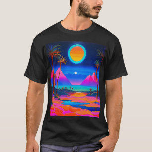 Camiseta Egipto psicodélico