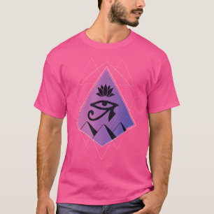 Camiseta Egipto Símbolos Pirámides Antiguas