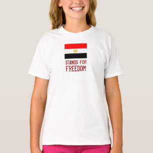 Camiseta EGIPTO:: Soportes para la libertad
