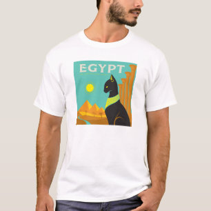 Camiseta Egipto   Tierra de realeza felina