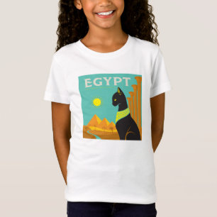 Camiseta Egipto Tierra de realeza felina