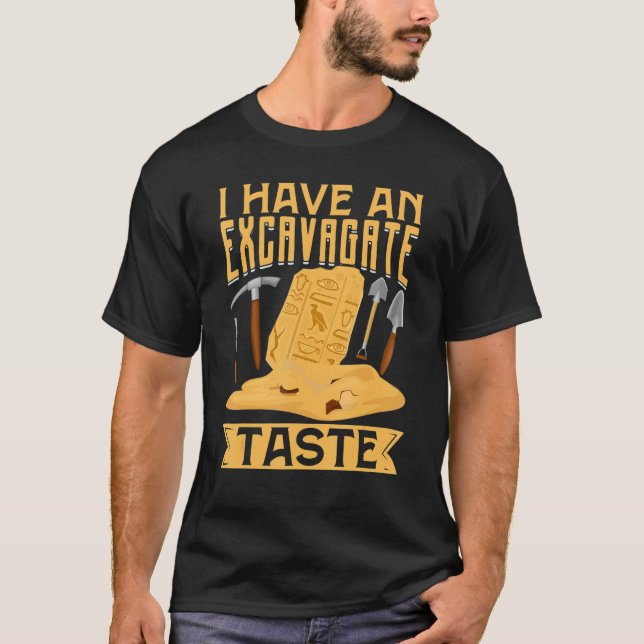 Camiseta Egiptólogo de arqueología de Egipto Pharaoh Hierog (Anverso)