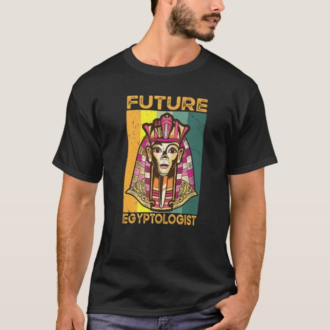 Camiseta Egiptólogo Futuro (Anverso)