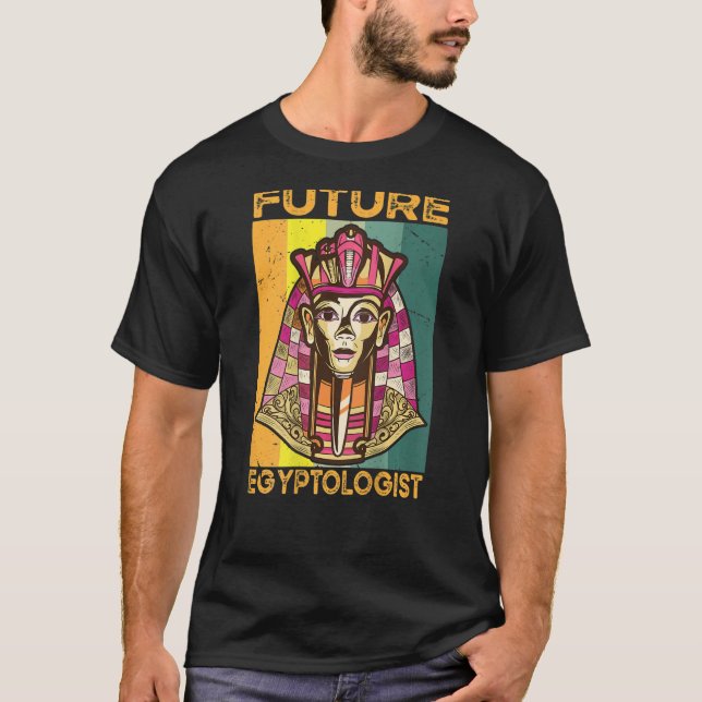 Camiseta Egiptólogo Futuro (Anverso)