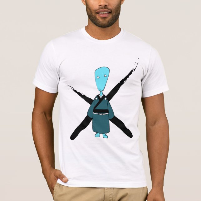 Camiseta Ego en un Hakama (Anverso)