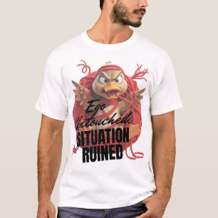 Camiseta Ego intacto, situación arruinada