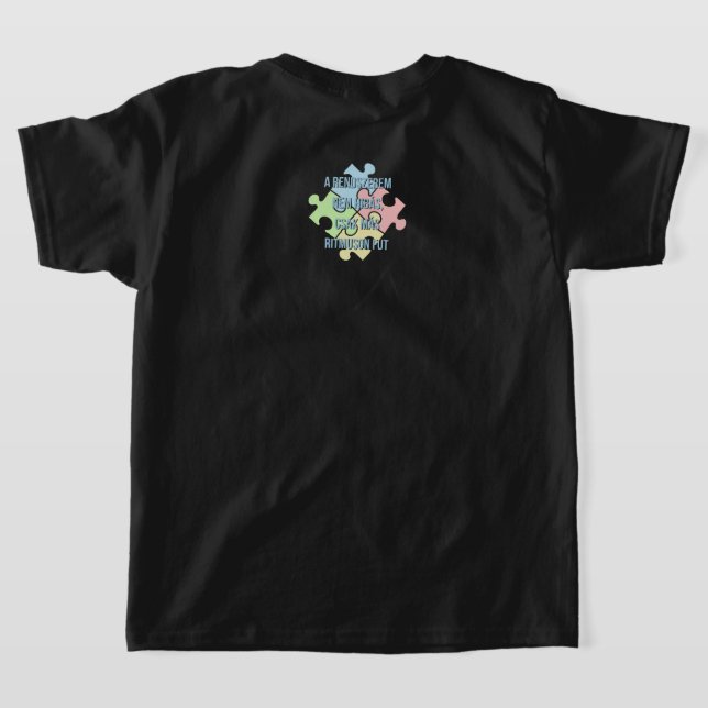 Camiseta Egyedinek születtem – kedves zsiráfos design (Distribución Reverso )