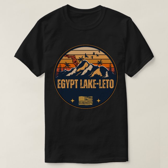 Camiseta Egypt Lake-Leto, Florida  (Diseño del anverso)