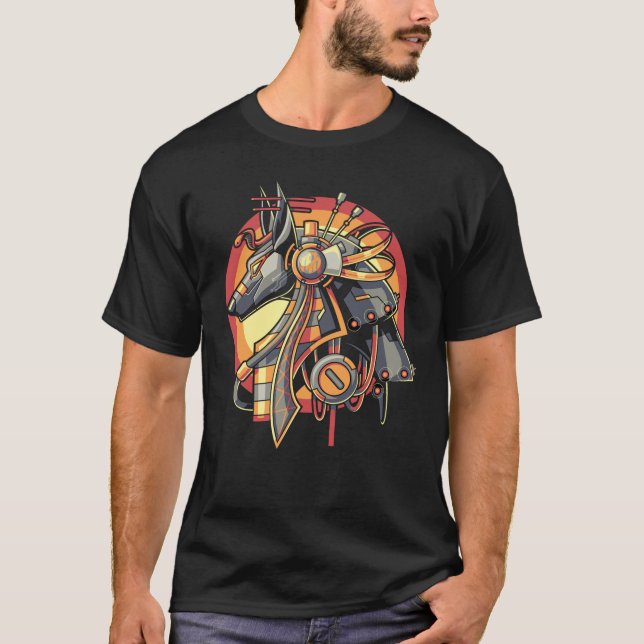 Camiseta Egypt moderna Anubis (Anverso)