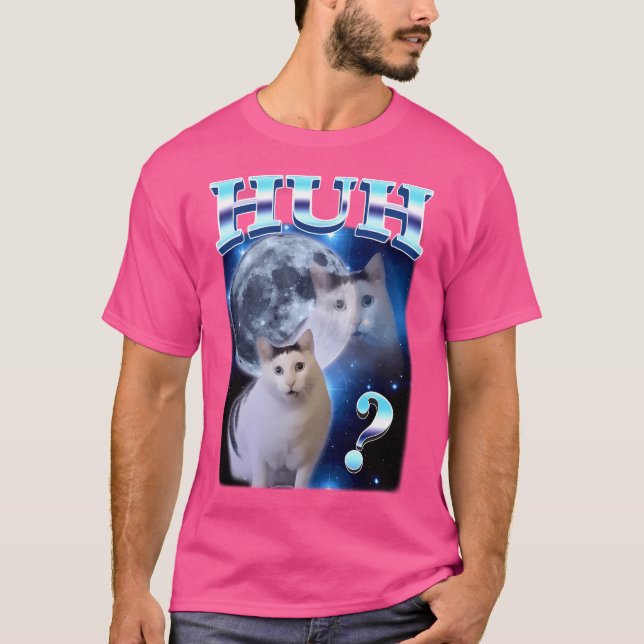 Camiseta Eh Cat Funny Dank Meme Moon (Anverso)