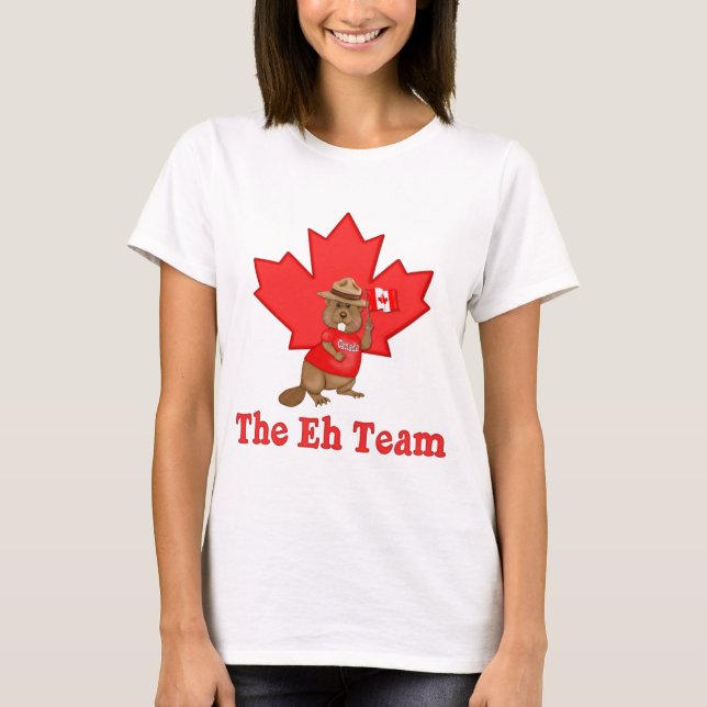 Camiseta Eh Team Beaver (Anverso)