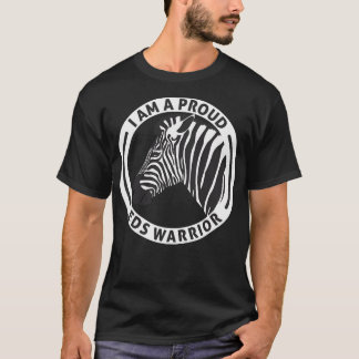 Camiseta Ehlers Danlos Awareness Orgulloso EDS Warrior Zebr