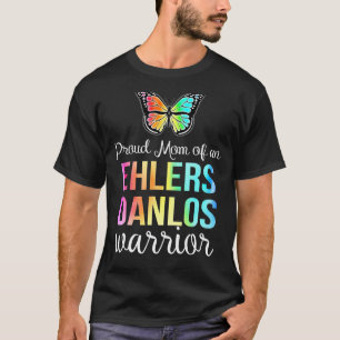Camiseta Ehlers Danlos Awareness T Orgullosa Mamá Mariposa 