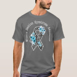 Camiseta Ehlers Danlos Syndrome Awareness EDS Zibra Ribbon<br><div class="desc">Ehlers Danlos Syndrome Awareness EDS Zibra Ribbon Rainbow Premium  .</div>