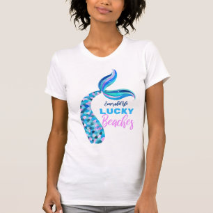 Camiseta EI Lucky Beach Mermaid Tail