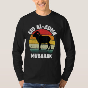 Camiseta eid adha traje eid mubarak para hombres mujeres ni