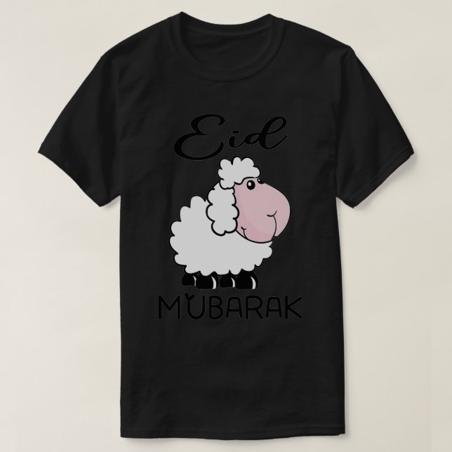 Camiseta Eid Al-Adha, Eid Mubarak Muslims 2022 Cebollas div (Diseño del anverso)