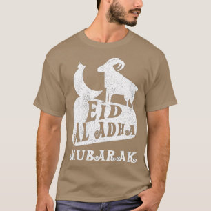 Camiseta Eid Al-Adha Mubarak Musulmanes Hermanos Y Hermanas