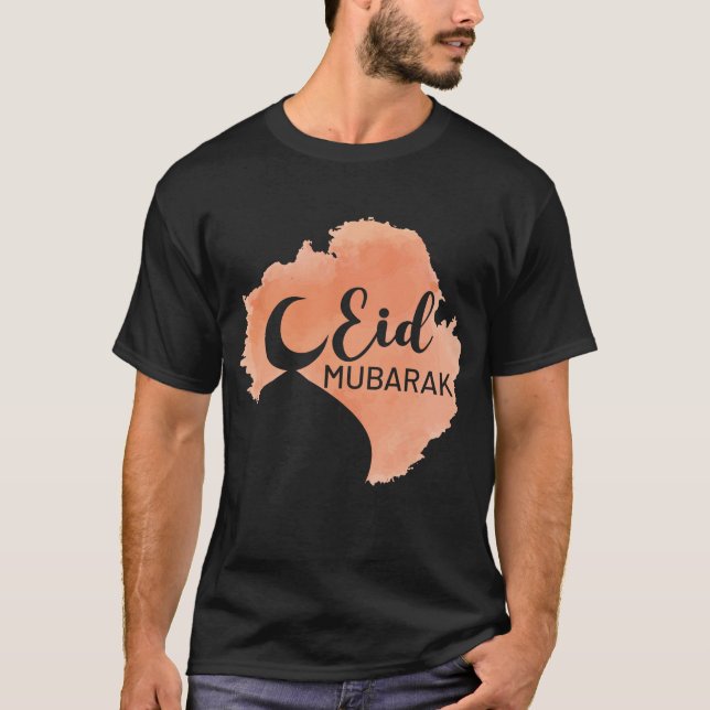 Camiseta Eid Al Fitr Eid Mubarak, Fiesta Islámica de los Mu (Anverso)