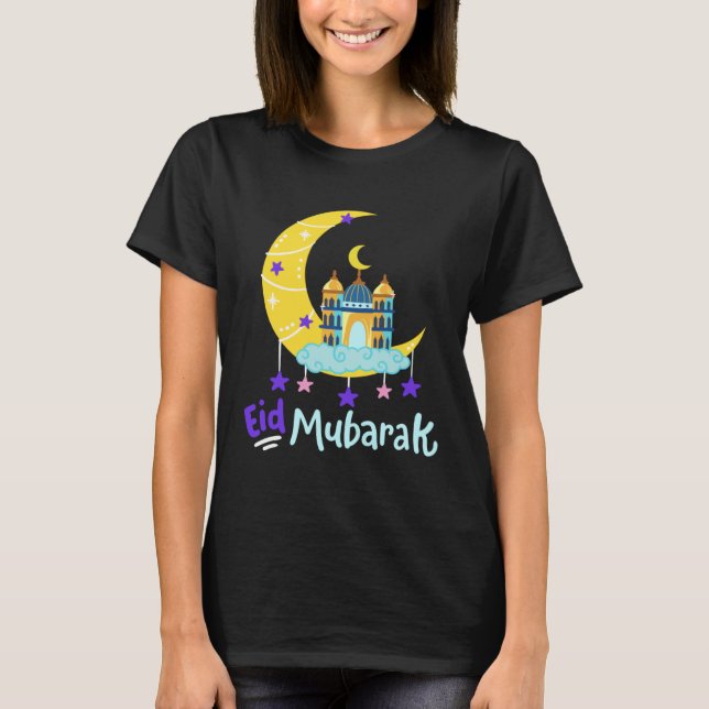 Camiseta Eid Al Fitr Mubarak Kareem Ramadan Karim Fasting M (Anverso)