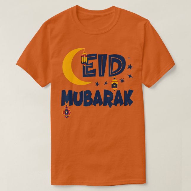 Camiseta Eid alAdha 2023 Feliz Eid Mubarak Adha Eid Muslim (Diseño del anverso)