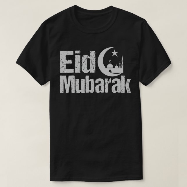 Camiseta Eid Alfitr Mubarak Kareem Feliz Ramadán Kareem 200 (Diseño del anverso)