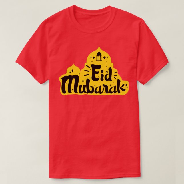 Camiseta Eid mubarak (Diseño del anverso)