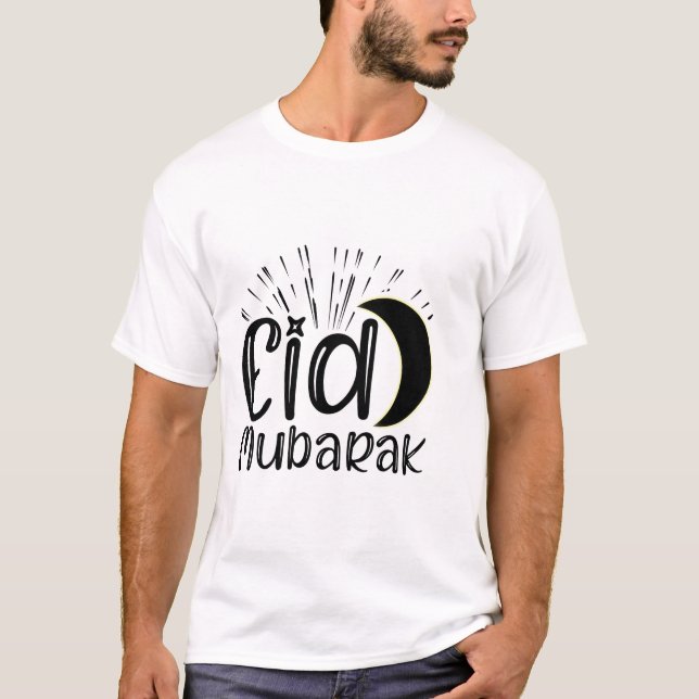 Camiseta Eid Mubarak (Anverso)