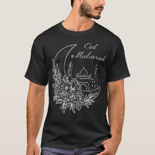 Camiseta Eid Mubarak celebra Eid Al Adha o Eid Al Fi